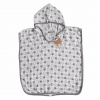 XKKO BMB Little Stars Bambusové pončo, silver, veľ. 1, 1-2roky, 8594161571537