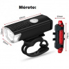 Sada nabíjacích USB LED svetiel na bicykel