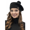 Baret s brmbolcom Vivisence 7074 Farba: Čierna, Veľkosť: UNI