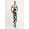 Šaty Guess NEW AKILINA čierna farba, maxi, priliehavé, W5GK85 WH9C2 W5GK85.WH9C2 XL
