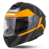 Helma CASSIDA MODULO 2.1 PROFILE černá matná/šedá/oranžová - 2XL