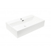 Swiss aqua technologies Umyvadlo SAT Cube Way 75x42 cm otvor pro baterii uprostřed SATCW7542