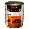 Animonda GRANCARNO® dog adult hovädzie a morka bal. 6 x 800g konzerva