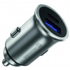 Swissten cl adaptér power delivery usb-c + quick charge 3.0 36w metal strieborný