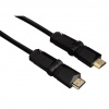 Hama HDMI kábel vidlica - vidlica, otočné vidlice (2 osi), pozlátený, 3*, 3 m 85444290