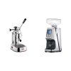 La Pavoni Europiccola Lusso + Eureka Atom 60, chrome