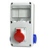 SCAME-SK, s.r.o. SCAME Zásuvková rozvodnica 633.1W 1x16A/400V,2x230V/16A s okienkom
