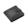 Arwel Čierna pánska kožená peňaženka so zápinkou 513-3223L-60