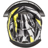 klobouk interieru pro přilby Cross Pro II, CASSIDA (žlutá fluo/černá/bílá/šedá, vel. 2XL) M142-1368-2XL