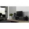 Cama Meble Tv stolík SOHO 180 S3, sivý mat/sivý lesk