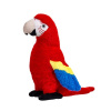 PLYŠOVÁ HRAČKA HRAČKA PLYŠOVÝ PAPAGÁJ ARA ČERVENÁ 40 CM