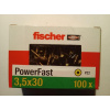 Skrutky do dreva Fischer 3,5x30 PZ2 100 ks (653089)
