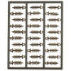 60ks - Hroty Anaconda Micro Barb Boilie Spikes army zelená