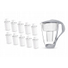 Sklenený filter JUG DAFI CRYSTAL + 10 FILTRY (Sklenený filter JUG DAFI CRYSTAL + 10 FILTRY)