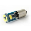 Led auto žiarovka BA9S T4W 5 SMD 5630 1.5W Canbus