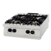 Sporák Premium - 4 horáky - 40kW - plynový - dvojplatnička - 90cm hĺbka (Maxima)