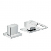 Hansgrohe Metropol Páková dvojotvorová batéria na okraj vane, chróm 74548000-HG