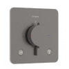 Hansgrohe Ecostat Comfort Q - Termostatická batéria pod omietku, na 2 spotrebiče, kefovaný čierny chróm 33713340