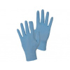 Rukavice CXS STERN ECO, jednorázové, nitrilové, modré Velikost: 10