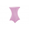 TENTino Elastický obrus STANDARD na koktejlový bistro stôl 60 cm VIAC FARIEB Farba obrusu: SVETLORUŽOVÁ / PINK