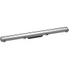 Sprchový žľab vr. roštu Hansgrohe RainDrain Match 800 mm plast nerezová oceľ 56038000