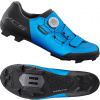 Shimano SH-XC502 - MTB tretry, modré Veľkosť: 43