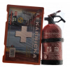 VÍTKOVICE HTB Práškový hasiaci prístroj 1 kg + Lekárnička prvej pomoci - set