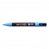 UNI Mitsubishi Pencil Popisovač uni POSCA PC-3M nebesky modrý