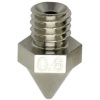 FabConstruct Nozzle Raise3D Pro2 pokovovaná meď 0,6 mm Nozzle RN35366; RN35366
