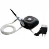 Airbrush set s kompresorom HS-08 BLACK a airbrush pištoľou HS-30 0,3mm, AUTOSTOP (Kvalitná základná a ideálna airbrush sada pre modelárstvo, make-up, torty a nechty a tetovanie s AUTOŠTART/ AUTOSTOP S
