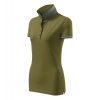 MALFINI Premium® Polokošeľa dámska Collar Up avokádová zelená Veľkosť: XS 257A312