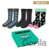 MANDALORIAN SOCKS PACK 3 PIECES THE čierna zelená ružová