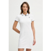 Bavlnené šaty U.S. Polo Assn. POLO DRESS WUP1312 biela L