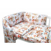 Baby Nellys Mantinel s obliečkami - Koloušek a kamaráti, 135 x 100 Baby Nellys
