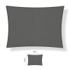 Shadow Comfort Slnečný Obdĺžnik SHADOW 2,0 x 4,0 m - 250g Farba: Cool šedá