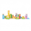 Kocky Bigjigs Toys Baby barevné Safari BB081