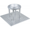 Kupo KS-688 100mm Hi-Hat With Cheese Plate