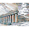 Diamondi Diamantové maľovanie GRÉCKA STAVBA bez rámu a bez vypnutia plátna
