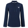 Dámske mikiny Tecnifibre Polar Quarter Zip - navy - Modrý (XL)