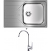 Teka UNIVERSE 50 T-XP 1B D MAX X nerezová oceľ + Teka IN 995 CR chróm