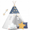 shumee Teepee stan pre deti so svetlami Nukido námornícka modrá