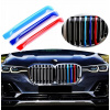 NÁVLEKY NA GRILOVANIE PREDNÁ MRIEŽKA NÁRAZNÍKA M-PACK M-POWER PRE BMW X7 G07 2019-2023
