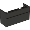 Geberit Smyle Square Skrinka pod dvojumývadlo,2 zásuvky,1184x470x617mm, lávová matná GEB 500.356.JK.1