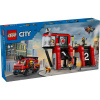 LEGO City 60414 Hasičská stanica s hasičským vozidlom