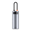 Rozbočovač 7v1 Baseus Gleam, USB-C na 1x HDMI4K 60Hz + 3x USB3.0 + 1x PD + 1x SD/TF (sivý)