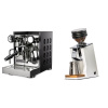 Rocket Espresso Appartamento TCA, black/black + Eureka Mignon Zero 65 Speedy, CR white