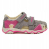 Sandále BARTEK pre dievčatá, sivo-ružové, veľkosť veľ. 31