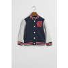 BUNDA GANT VARSITY SWEAT JACKET EVENING BLUE