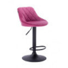 Barová stoličky Apolo Mat Velur Malina
