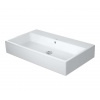 Duravit Vero Air Umývadlo, 80x47 cm, s prepadom, bez otvoru na batériu, WonderGliss, biela 23508000601